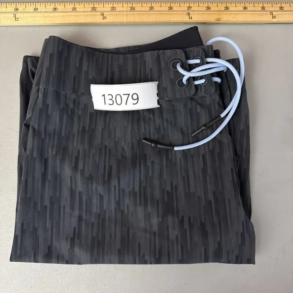 Lululemon Board Shorts Men 34 Gray El Current Swim Trunks Performance